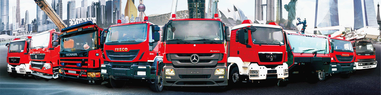 Qualidade Carros de bombeiros comerciais fábrica