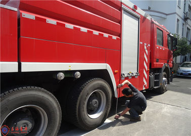 O chassi importado da torre de água carro de bombeiros de 39 toneladas autorizou completamente a massa total 31000KG