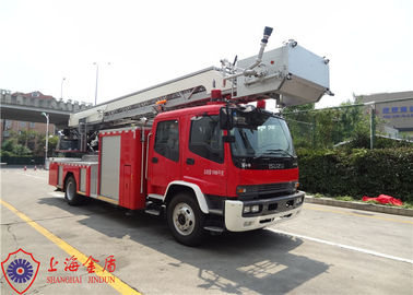30 de funcionamento de altura de escada aérea do carro de bombeiros medidores de depósito de gasolina de ISUZU Chassis With 200L