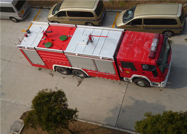 Caminhão de combate a incêndios de emergência de 19800 kg com taxa de fluxo de monitoramento de 48L/S