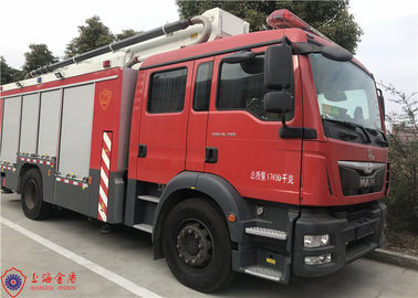 25 metros de altura máxima tempo de ajuste curto escada aérea caminhão de bombeiros 4x2 drive