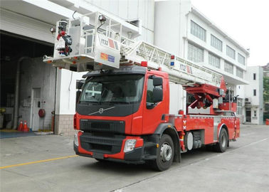 32 medidores de guiga telescópica da H-forma do carro de bombeiros de escada aérea do crescimento 90km/H