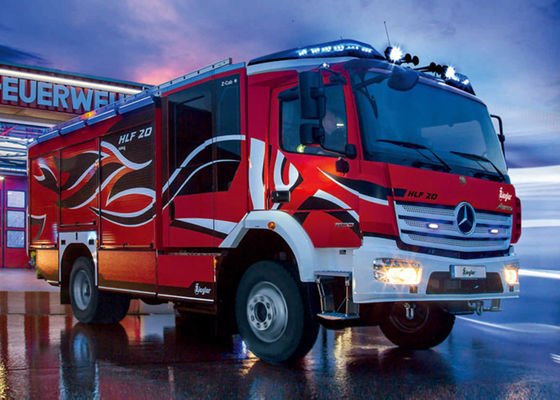 Carro de bombeiros rápido do aeroporto do salvamento da emergência da movimentação do Advancer 4x4 de Ziegler