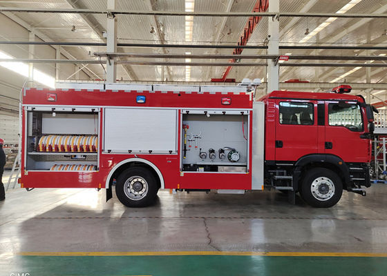 a movimentação de 276Kw 4x2 comprimiu o carro de bombeiros dos CAFS da espuma do ar com transmissão manual