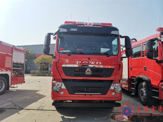 Caminhão leve da luta contra o incêndio da espuma da movimentação 8000L do dever 4×2 com o monitor manual do fogo